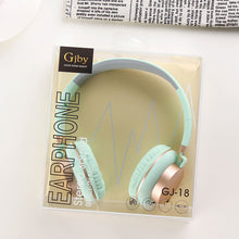 Load image into Gallery viewer, Fashion Cute Earphones headphone headset Candy Color Children Foldable Earphone with Microphone For Xiaomi Mp3 Smartphone Girls