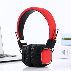 2019 Folding Wireless Bluetooth 4.2 Headset High-definition Mic Stereo Music Headphone for iphone xiaomi PK Marshall major