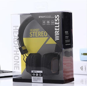 2019 Folding Wireless Bluetooth 4.2 Headset High-definition Mic Stereo Music Headphone for iphone xiaomi PK Marshall major