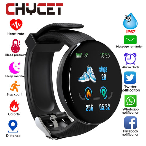 2019 Bluetooth Smart Watch Men Blood Pressure Round Smartwatch Women Watch Waterproof Sport Tracker WhatsApp For Android Ios