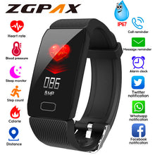 Load image into Gallery viewer, Sport Smart Watch Men Smartwatch Women Smart Watch Blood Pressure Heart Rate Monitor Waterproof Smartwatch Watch For Android IOS