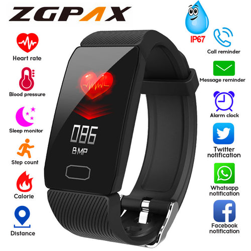 Sport Smart Watch Men Smartwatch Women Smart Watch Blood Pressure Heart Rate Monitor Waterproof Smartwatch Watch For Android IOS