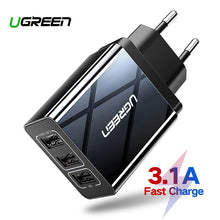 Load image into Gallery viewer, Ugreen USB Charger for iPhone Xs X 8 7 Fast Phone Charger for Samsung Xiaomi Huawei Wall Charger EU Adapter Mobile Phone Charger