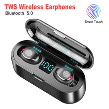 Load image into Gallery viewer, Wireless Earphone Bluetooth V5.0 TWS Wireless Bluetooth LED Display With 2000mAh Power Bank Headset  For iPhone Xiaomi