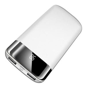 30000mah Power Bank External Battery PoverBank 2 USB LED Powerbank Portable Mobile phone Charger for Xiaomi MI iphone 7 8 XR 11