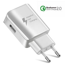 Load image into Gallery viewer, Universal  USB Phone Charger EU US Plug Travel Wall Fast Charging Adapter Mobile Phone Chargers For Samsung Huawei xiaomi iphone