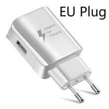 Load image into Gallery viewer, Universal  USB Phone Charger EU US Plug Travel Wall Fast Charging Adapter Mobile Phone Chargers For Samsung Huawei xiaomi iphone