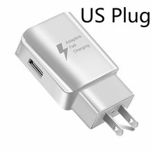 Load image into Gallery viewer, Universal  USB Phone Charger EU US Plug Travel Wall Fast Charging Adapter Mobile Phone Chargers For Samsung Huawei xiaomi iphone