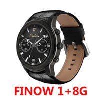 Load image into Gallery viewer, Finow X5 smart watch with call answer lem5 microwear relogio smart watch android IOS ip67 waterproof amoled 3G sport smartwatch