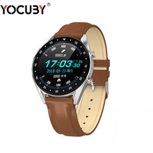 Load image into Gallery viewer, YOCUBY L7 ECG Smartwatch Men GPS HRV Sports Bracelet BT Talk Heart Rate Blood Pressure Watch IP68 Smart Watches for Android IOS