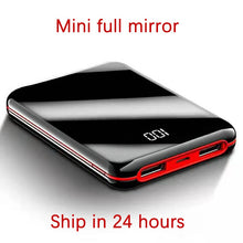 Load image into Gallery viewer, Xiaomi Full Screen Mini Power Bank 30000mah PowerBank External Battery USB Portable Phone Battery Charger for IPhone Poverbank