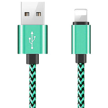 Load image into Gallery viewer, Metal Braided USB Data Sync Charging Cable For iPhone 6 6S 7 8 Plus X 5 5S SE Fast Phone Charger USB Cable 2m 3m For iPad 4 5 6