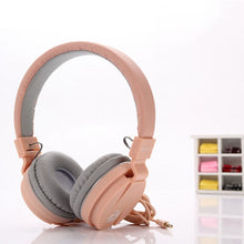 Load image into Gallery viewer, Fashion Cute Earphones headphone headset Candy Color Children Foldable Earphone with Microphone For Xiaomi Mp3 Smartphone Girls