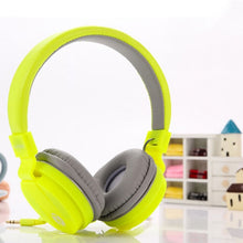 Load image into Gallery viewer, Fashion Cute Earphones headphone headset Candy Color Children Foldable Earphone with Microphone For Xiaomi Mp3 Smartphone Girls