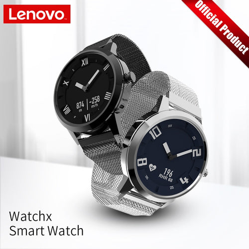 Lenovo Watch X Mechanical Smart Watch OLED Screen Sapphire Glass Smartwatch 45 Days Standby 80 M Waterproof Heart Rate Monitor