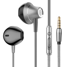 Load image into Gallery viewer, LOPPO HD4 Professional In-Ear Earphones Metal Bass HiFi music earphone with mic for xiaomi iPhone 5 6 se wired earphone