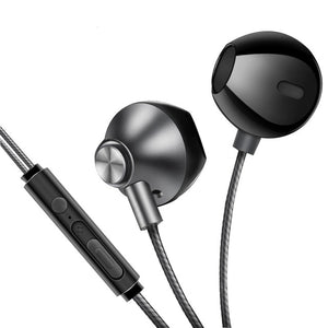 LOPPO HD4 Professional In-Ear Earphones Metal Bass HiFi music earphone with mic for xiaomi iPhone 5 6 se wired earphone