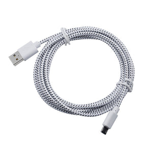 Micro USB Candy Cables for Micro Usb Charging Charger 1M Cable Nylon Charging Data Transfer Cord for Andriod for Huawei Xiaomi