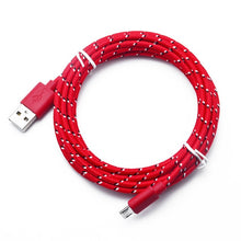 Load image into Gallery viewer, Micro USB Candy Cables for Micro Usb Charging Charger 1M Cable Nylon Charging Data Transfer Cord for Andriod for Huawei Xiaomi