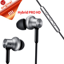 Load image into Gallery viewer, Original Xiaomi Mi In-Ear Hybrid Pro HD Earphone With Mic Noise Cancelling Mi Headset for Mobile Phones Huawei Redmi 4