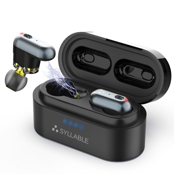 Original SYLLABLE S101 bluetooth V5.0 bass earphones wireless headset noise reduction SYLLABLE S101 Volume control earbuds